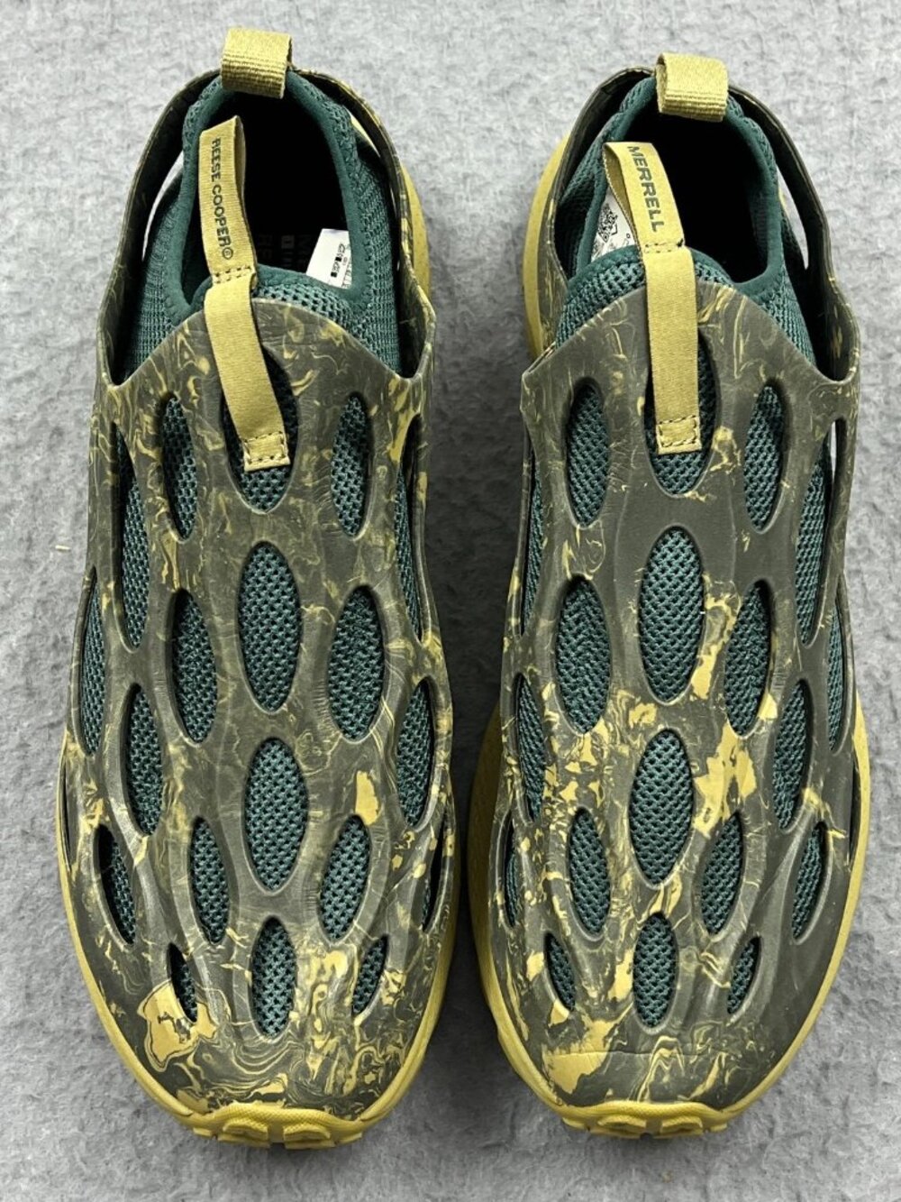 Merrell Reese Cooper x Hydro Runner Men's 12 Green Forest Night Run Trail Shoes